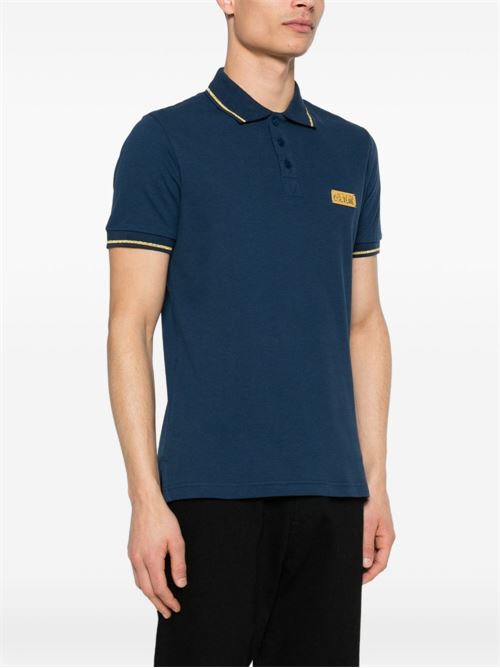 Polo uomo con logo Versace jeans Couture | 80GAGT05CJ01TG83
